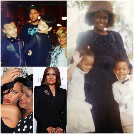 Monica Fenty and her three children.